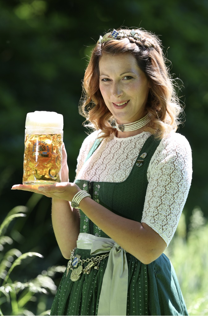 Bayerische Bierkönigin Sarah Jäger