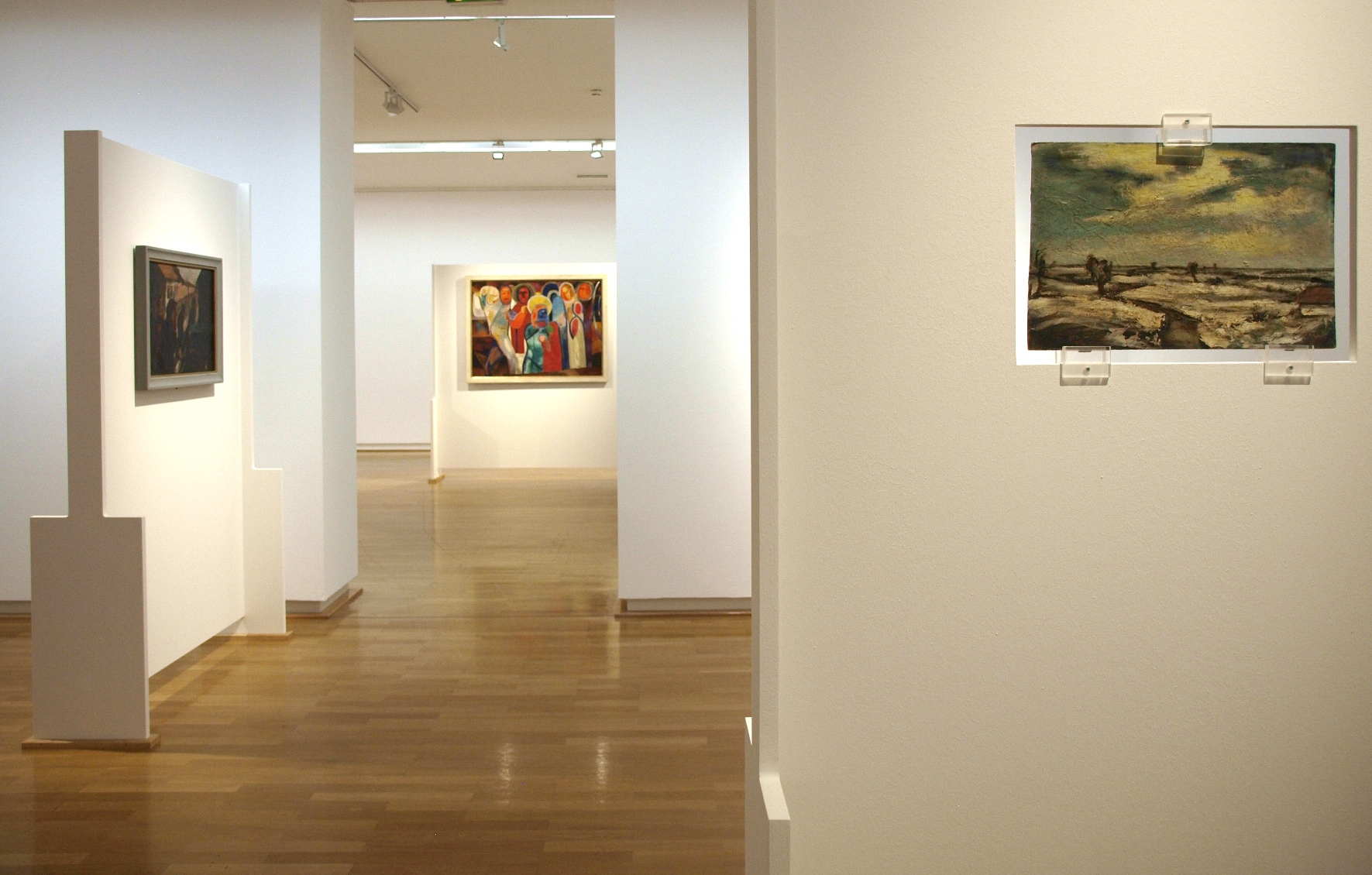 Blick in die Ausstellung Verborgene Doppelbilder 1 Kopie