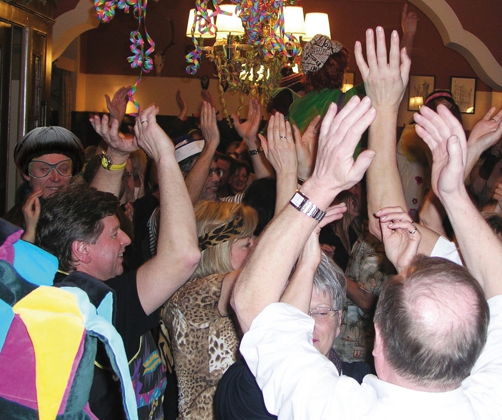 Das waren noch Zeiten! Stimmung im Hofbräuhaus am Faschingsdienstag.