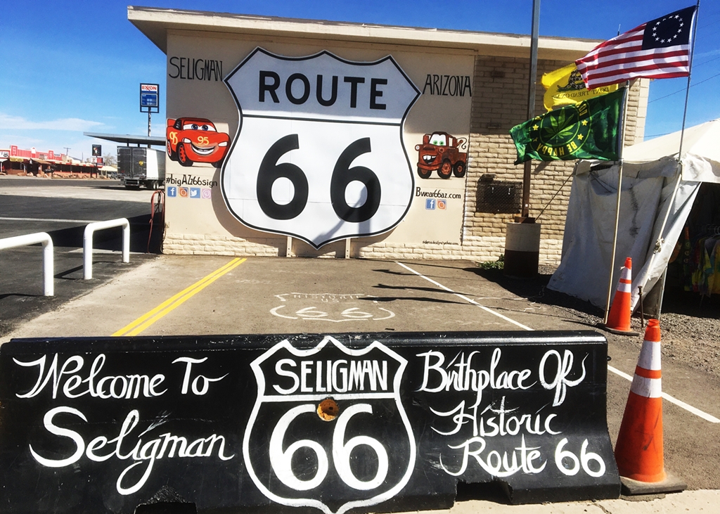 Die berühmte Route 66.