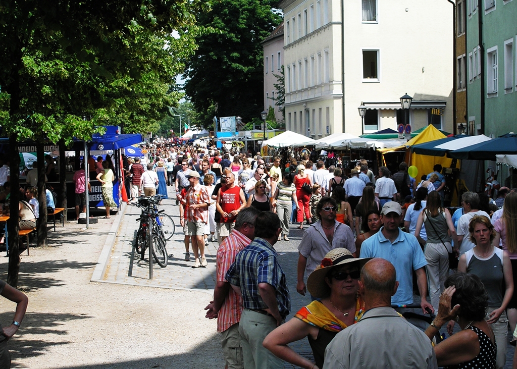 So ein Bürgerfest wird man auch in diesem Jahr nicht zu sehen bekommen.