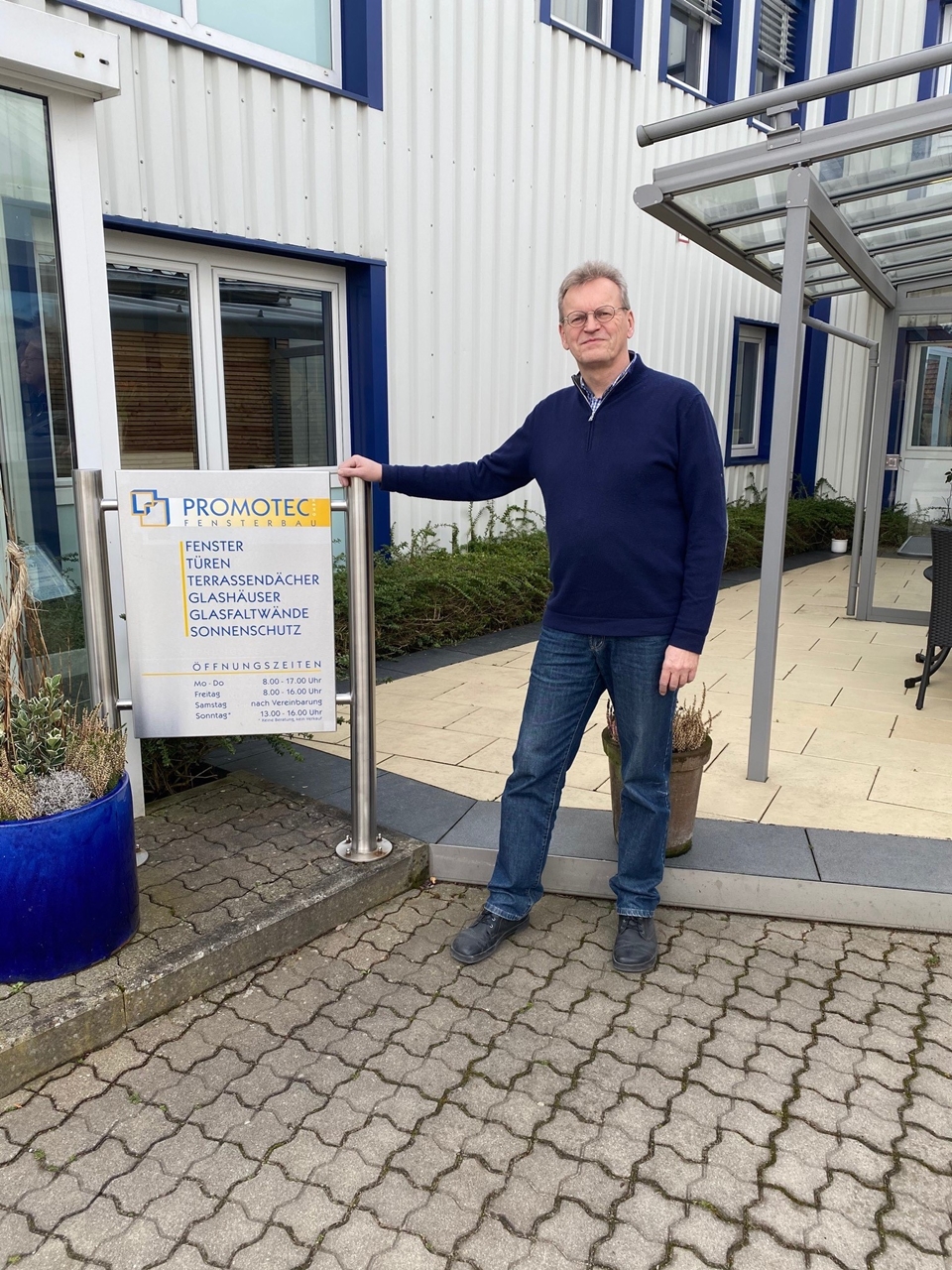 35. jähriges Firmenjubiläum bei Promotec Fensterbau GmbH
