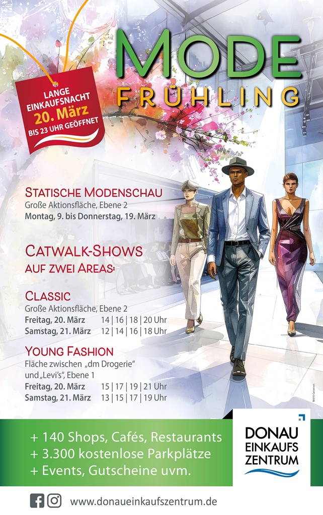 Lange Einkaufsnacht und Modeshows