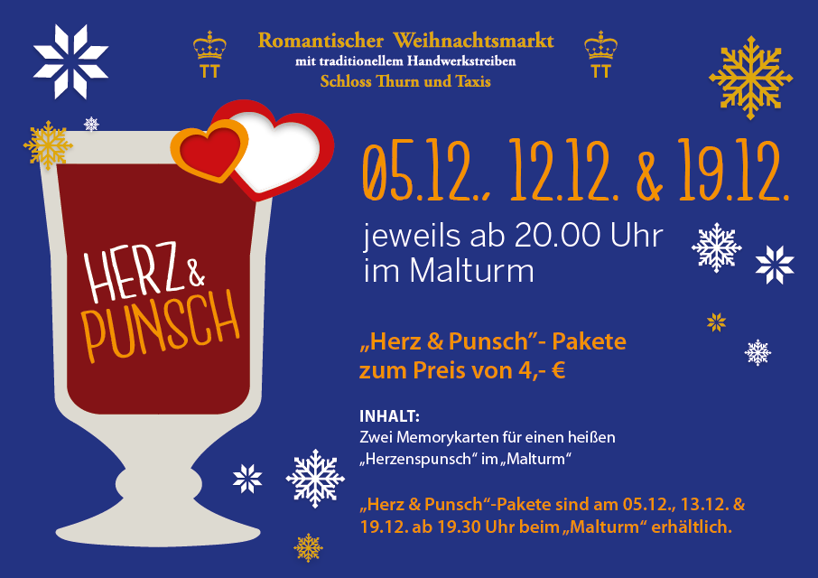 "Romantischer Weihnachtsmarkt": Spielerisches Kennenlernen mit "Herz & Punsch"