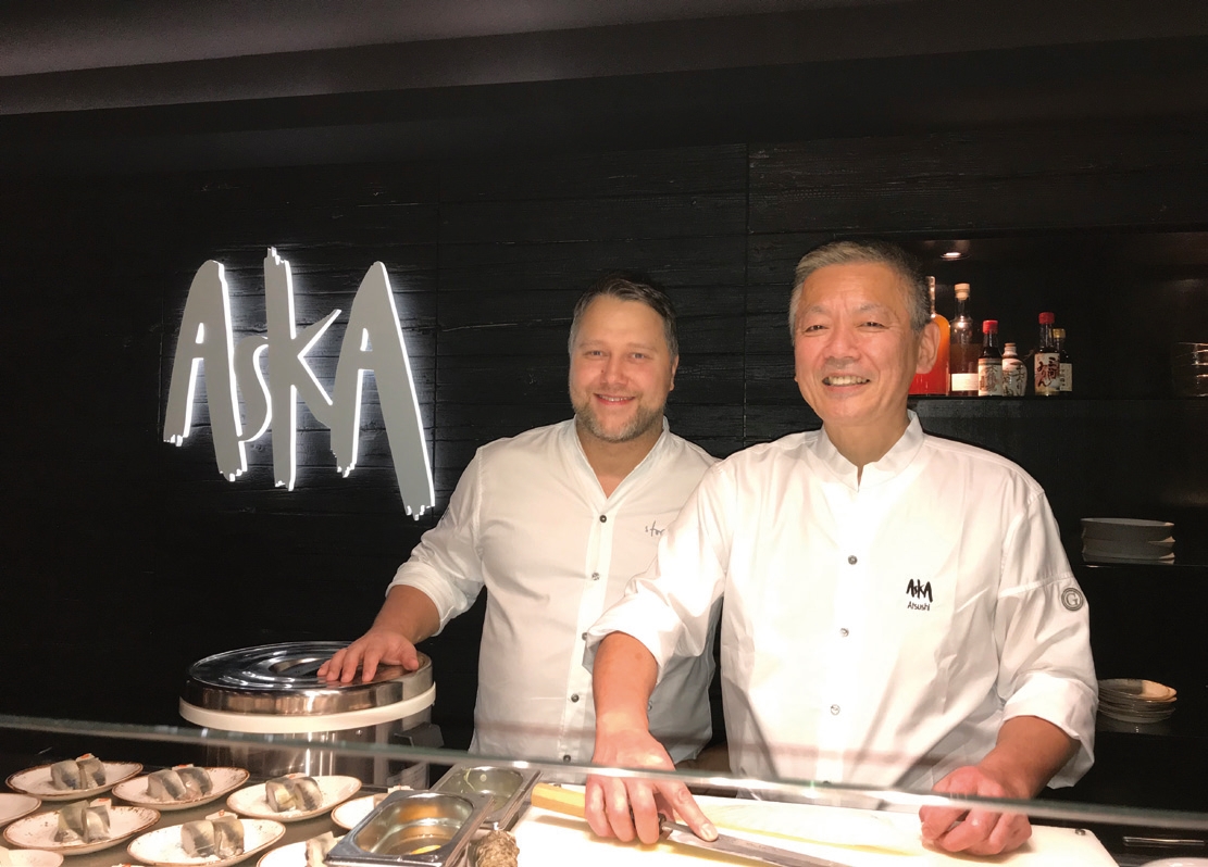 Sushi als Kunst – das „Aska“ eröffnet