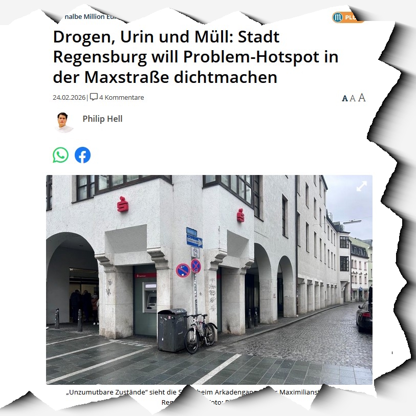 Nachgefragt | Drogenhotspot Maxstraße – geht Regensburg das Problem endlich an?