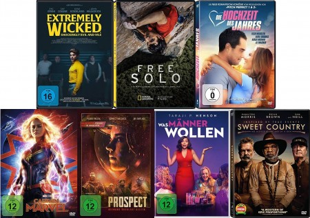 Tipps für das Pantoffelkino | Free Solo, Captain Marvel, Prospect u. v. m.