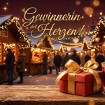 Firefly_Gemini Flash_Ergänze im Bild einen Text in geschwungener Schrift- Gewinnerin der Herzen! 973944